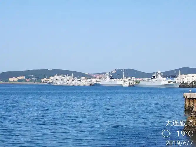 大连旅顺口军港