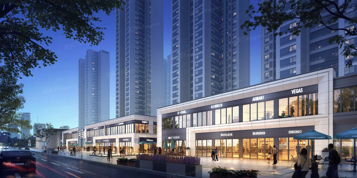 效果图:商业沿街效果图