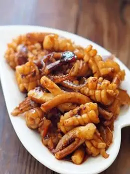 酱香鱿鱼_酱香鱿鱼做法大全_酱香鱿鱼家常做法-好厨网