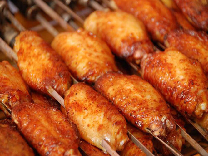 烤鸡翅图片