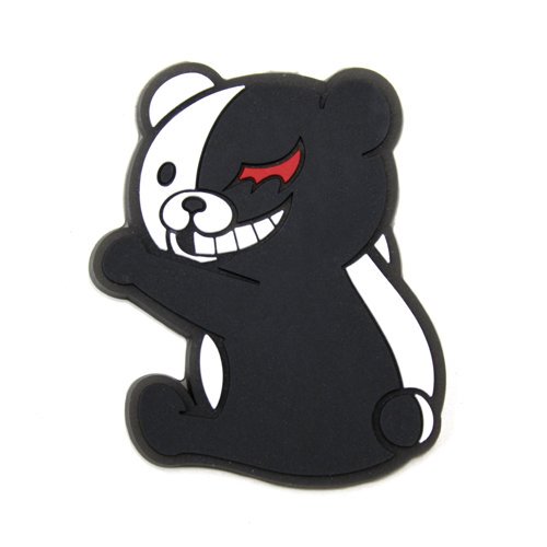 日版预定 11月30日发售 弹丸论破3 黑白熊 橡胶 徽章磁铁全两款