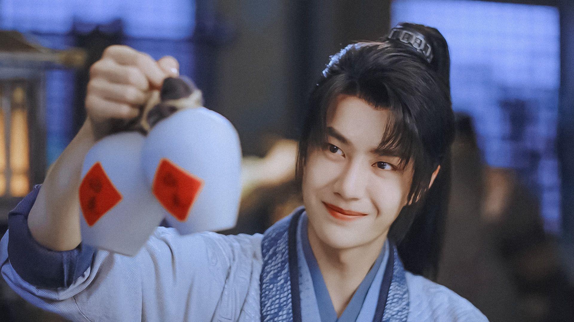 治愈系王一博的括弧笑