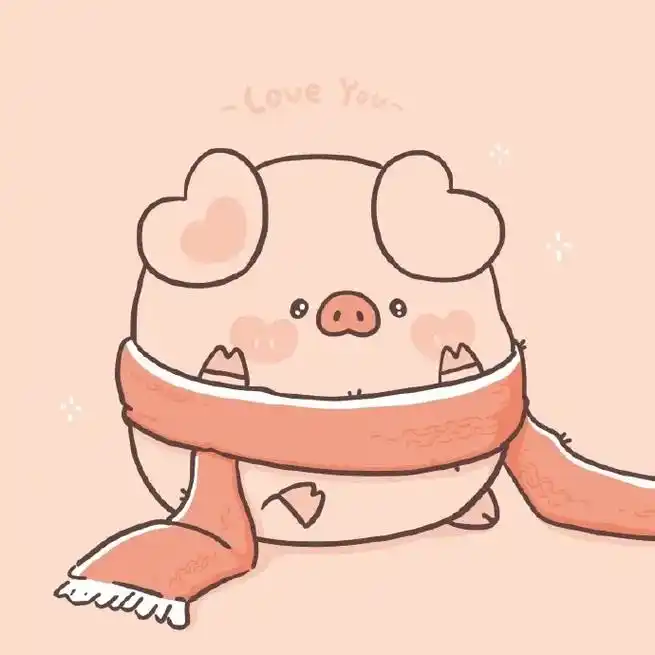 猪猪可爱头像,永远是可爱的小猪##卡通头像  - 抖音