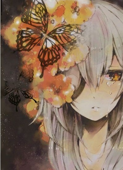 求这种伤心的动漫图片