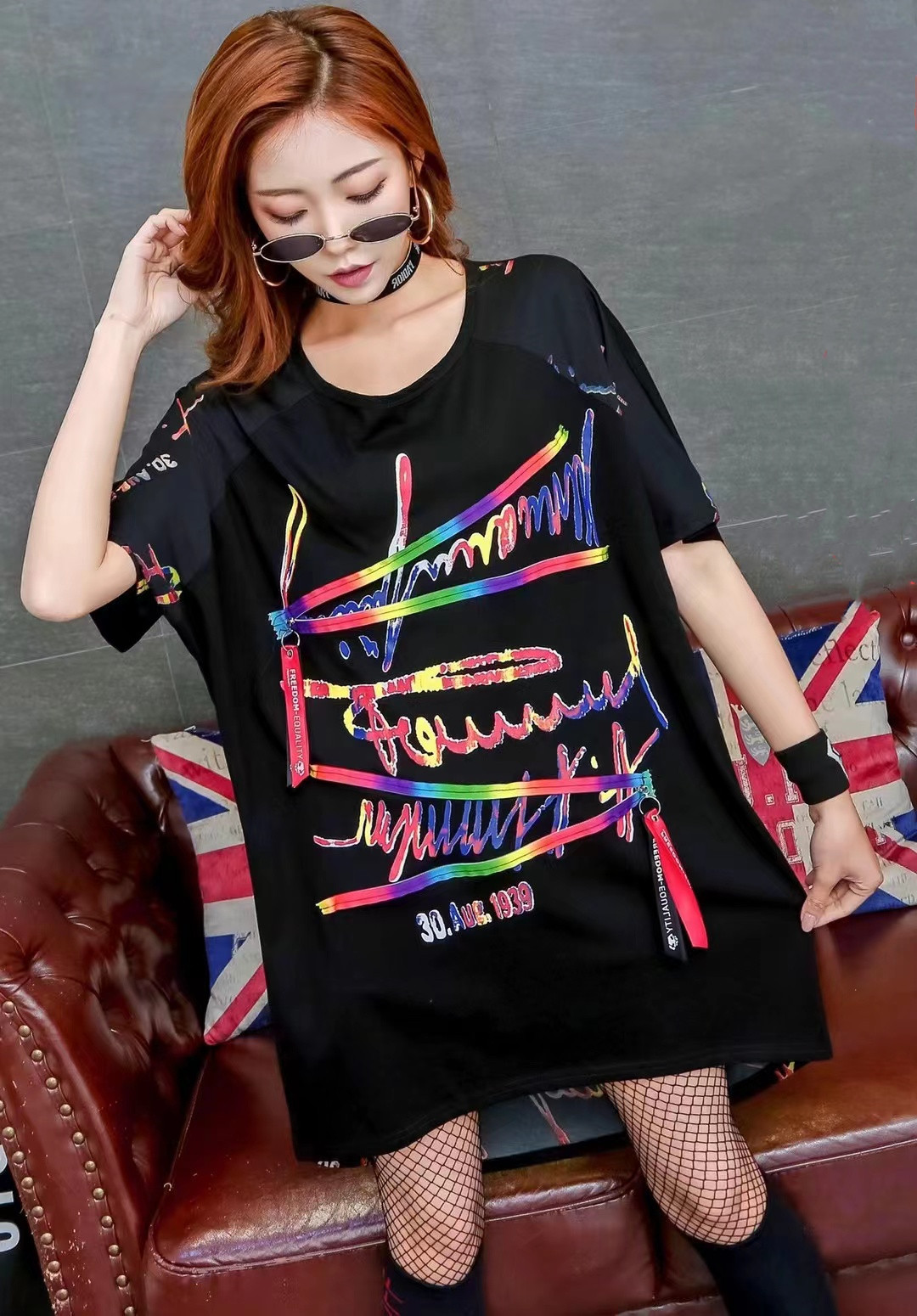 潮牌个性女装图片