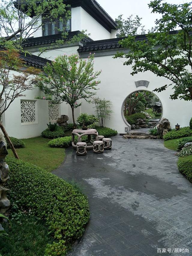 6个中式"庭院花园"设计要素,农村的房子就该这样建,太美了