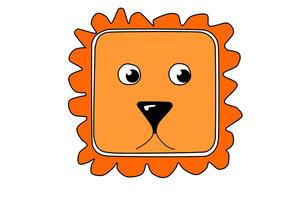 正方形简笔画可爱