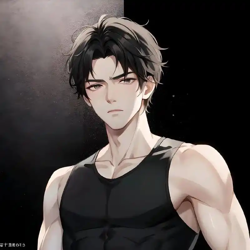 男生头像/肌肉男/黑色背心#男生头像 #头像#肌肉 - 抖音