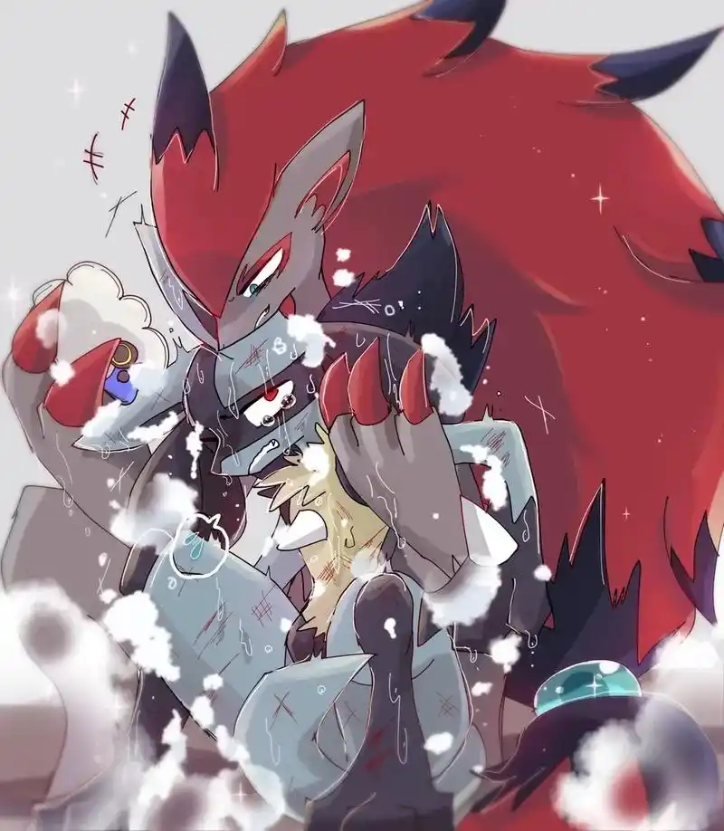 索罗亚克 #路卡利欧 从推特上找的图片@夏鱼执95 @冉妍 - 抖音