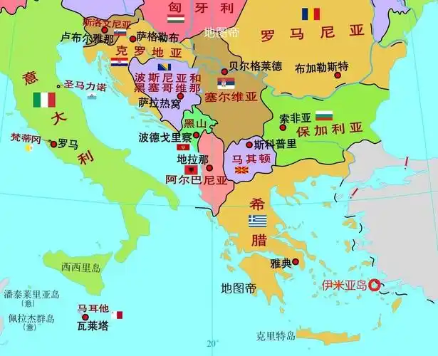 土耳其地图世界地图 第1页