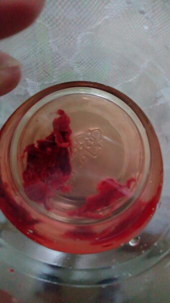 怀孕6周左右 做的药流,请帮看看这个是不是孕囊,或者胚胎的东西