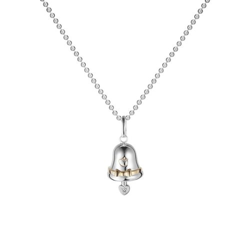 tenshi no tamago/天使之卵 angel egg系列 925银铃钟吊坠 项链 时尚