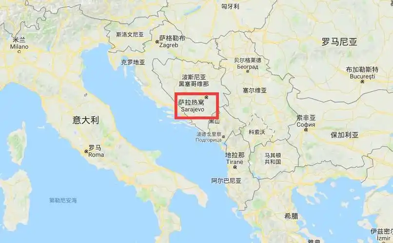 手机行摄巴尔干半岛三国(塞尔维亚,波黑,黑山)之波黑首都萨拉热窝