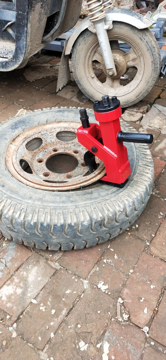 绽陶锰钢新款工具便携式扒移动压轮胎拆装风炮扒卸简易拆胎机剥胎器