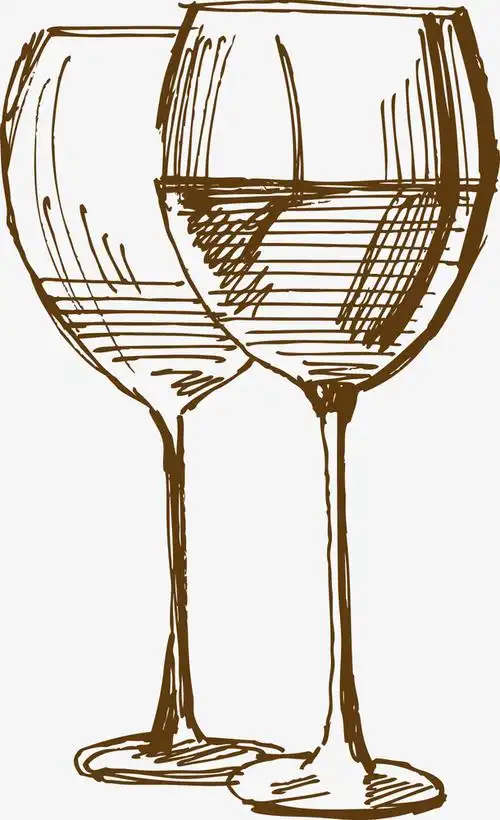 关键词 : 手绘,手绘画,酒杯,杯子