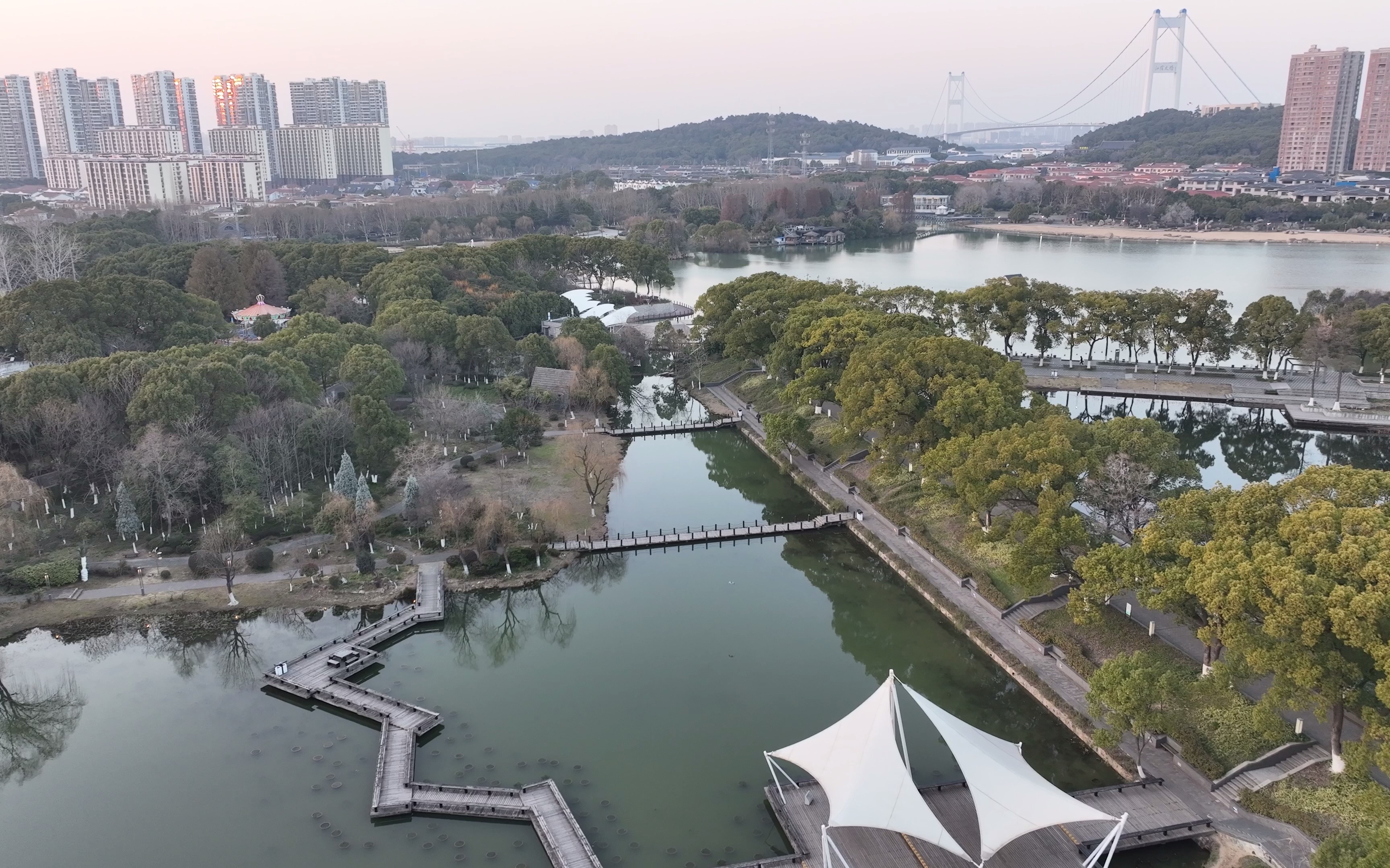江阴黄山湖公园