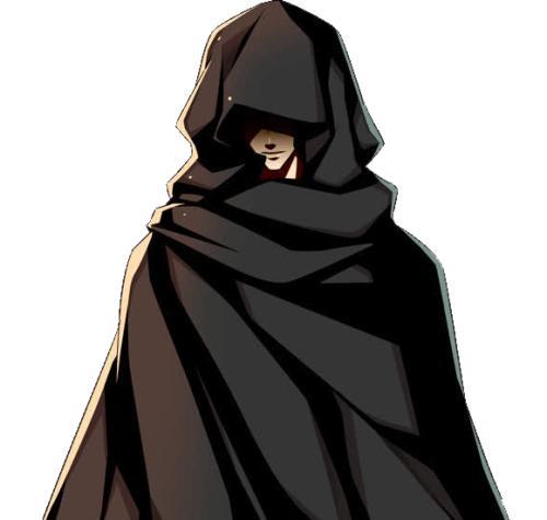 帅气披风斗篷简笔画冬天公主披风简笔画动漫女生带斗篷简笔画披风斗篷