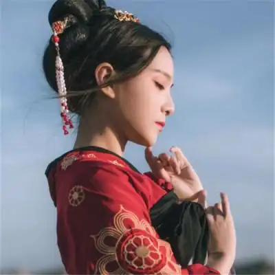 古风女头像真人唯美图片 2020清冷古装汉服女头 - 女生头像 - 潮人