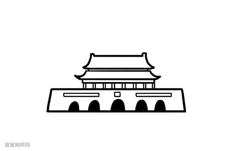 图中国国标的简笔画代表中国的标志简笔画国旗国徽代表中国标志简笔画