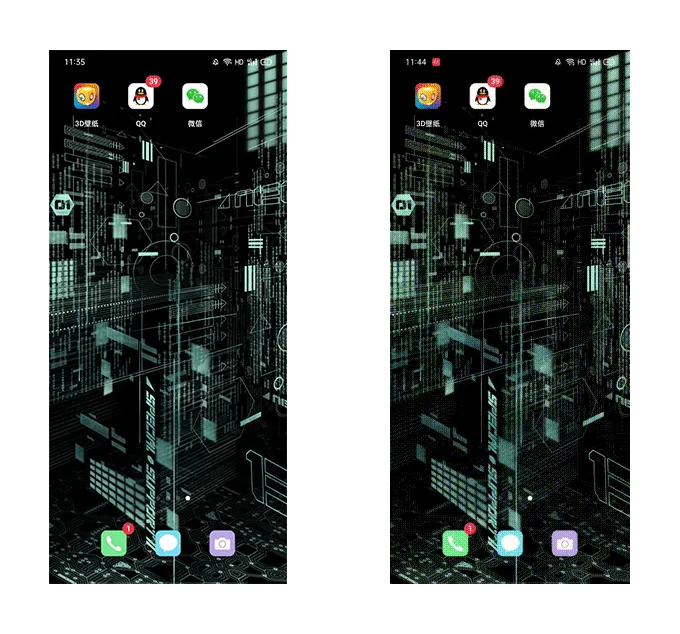 3d壁纸动态粒子特效秀出满屏科技感