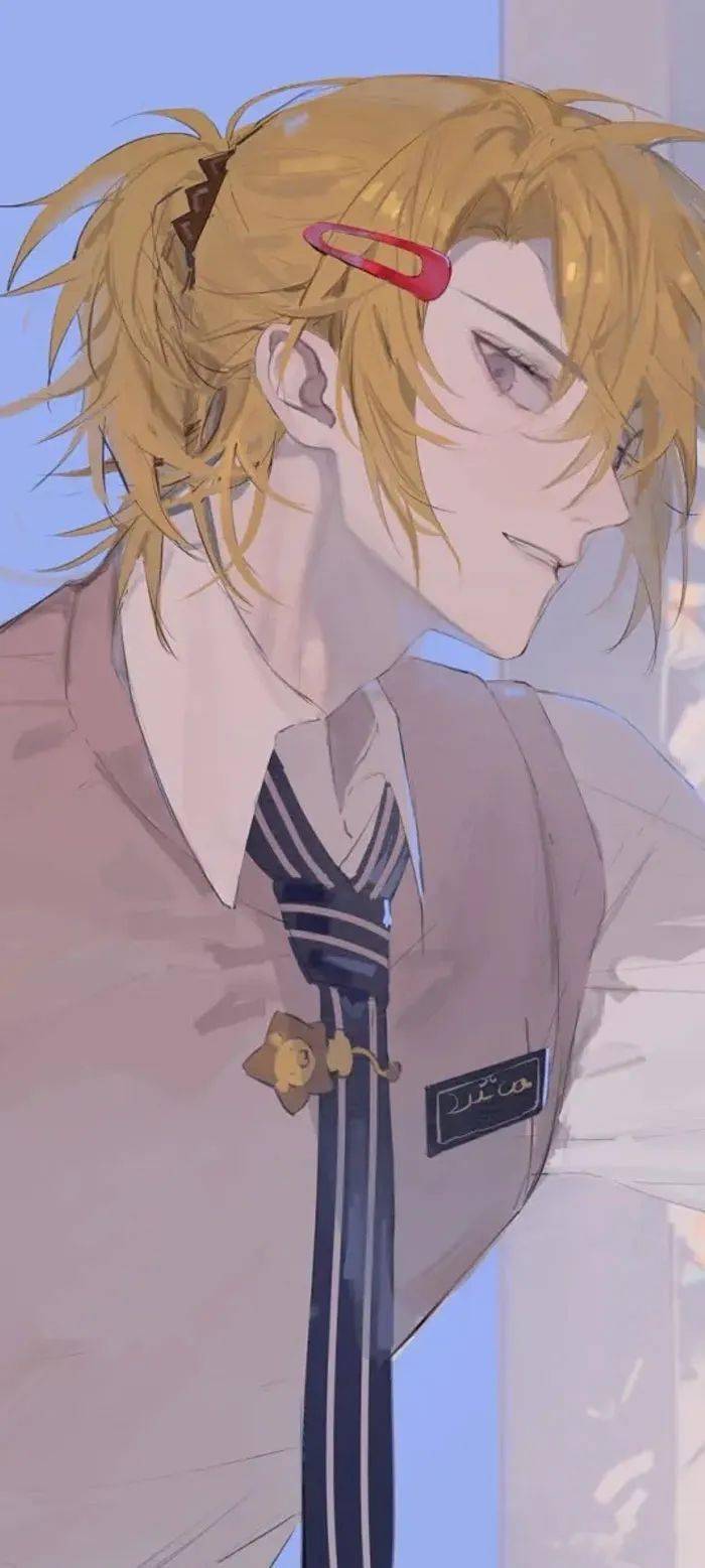 vox luca 黄发帅哥来袭,手机壁纸_动漫_公众_头像