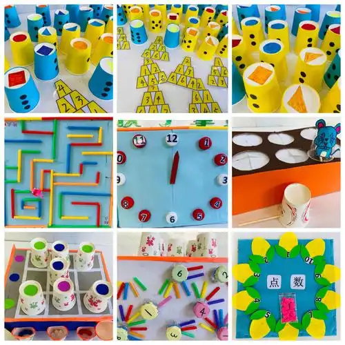 心思灵敏 手艺巧妙——加州幼儿园教师自制益智区玩教具