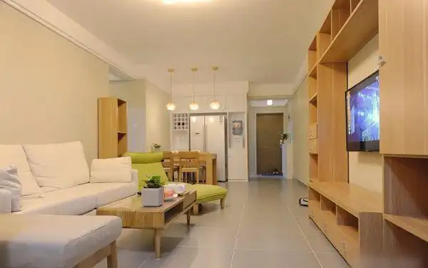 简约日式风格二居室设计 - 家居装修知识网