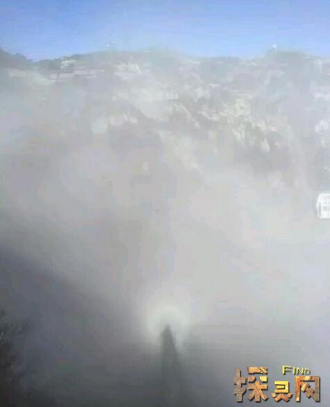 揭秘泰山奶奶显灵事件真相佛光普照其实是自然现象