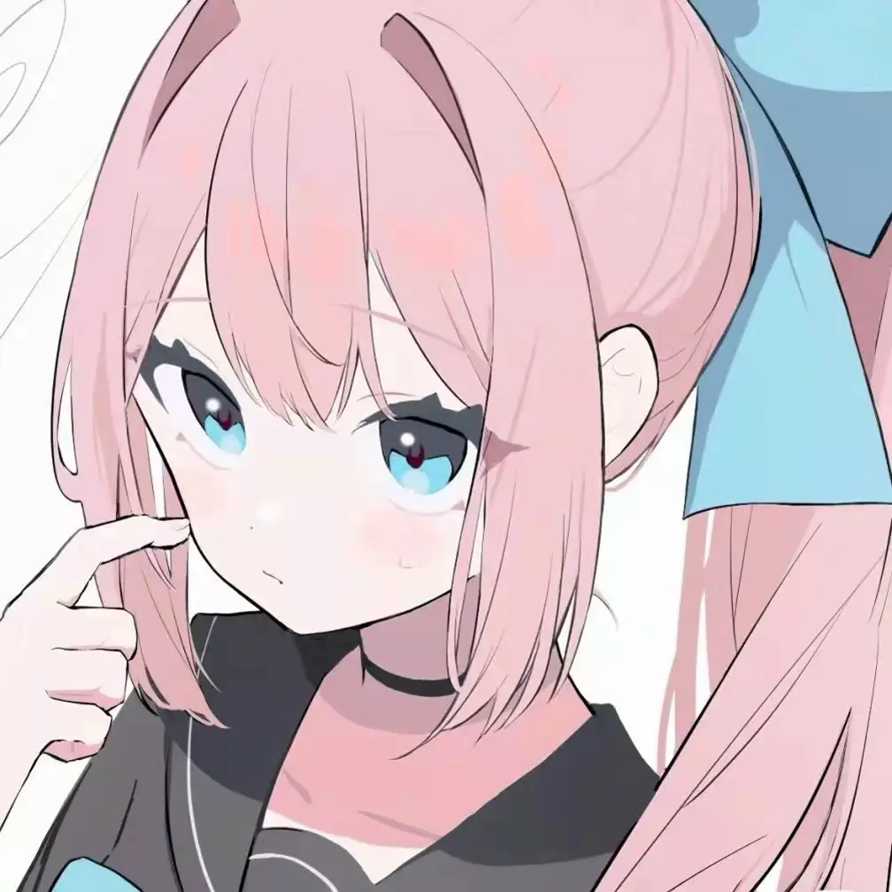 可爱日系甜美动漫女生头像