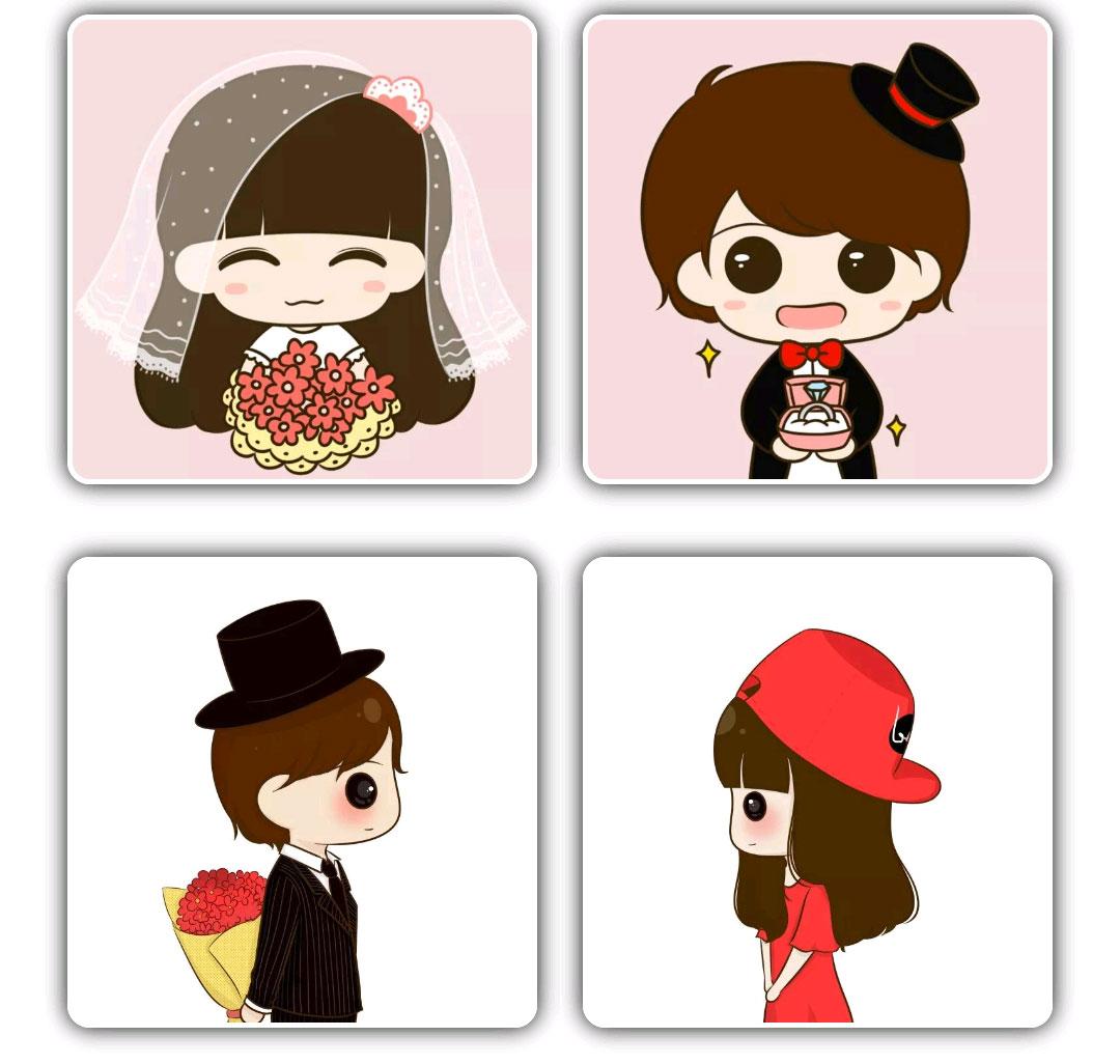 88张新郎新娘情侣头像新郎新娘情头婚纱系列头像穿婚纱的头像好看的