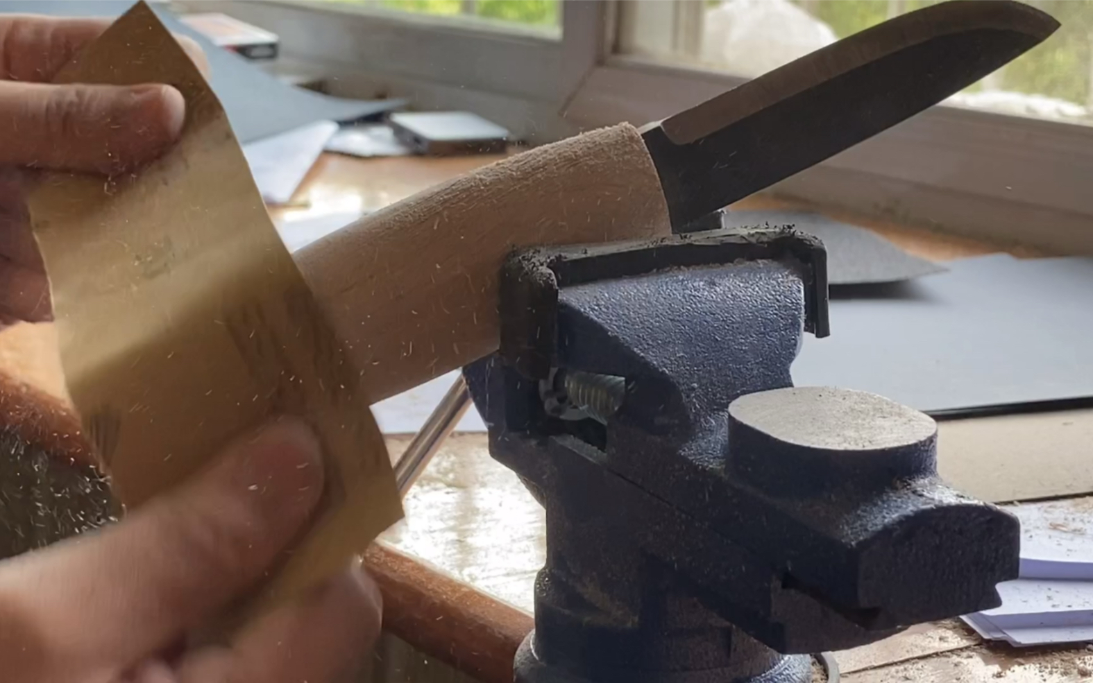 [gearing up] 第一次diy bushcraft直刀,从刀柄制作开始