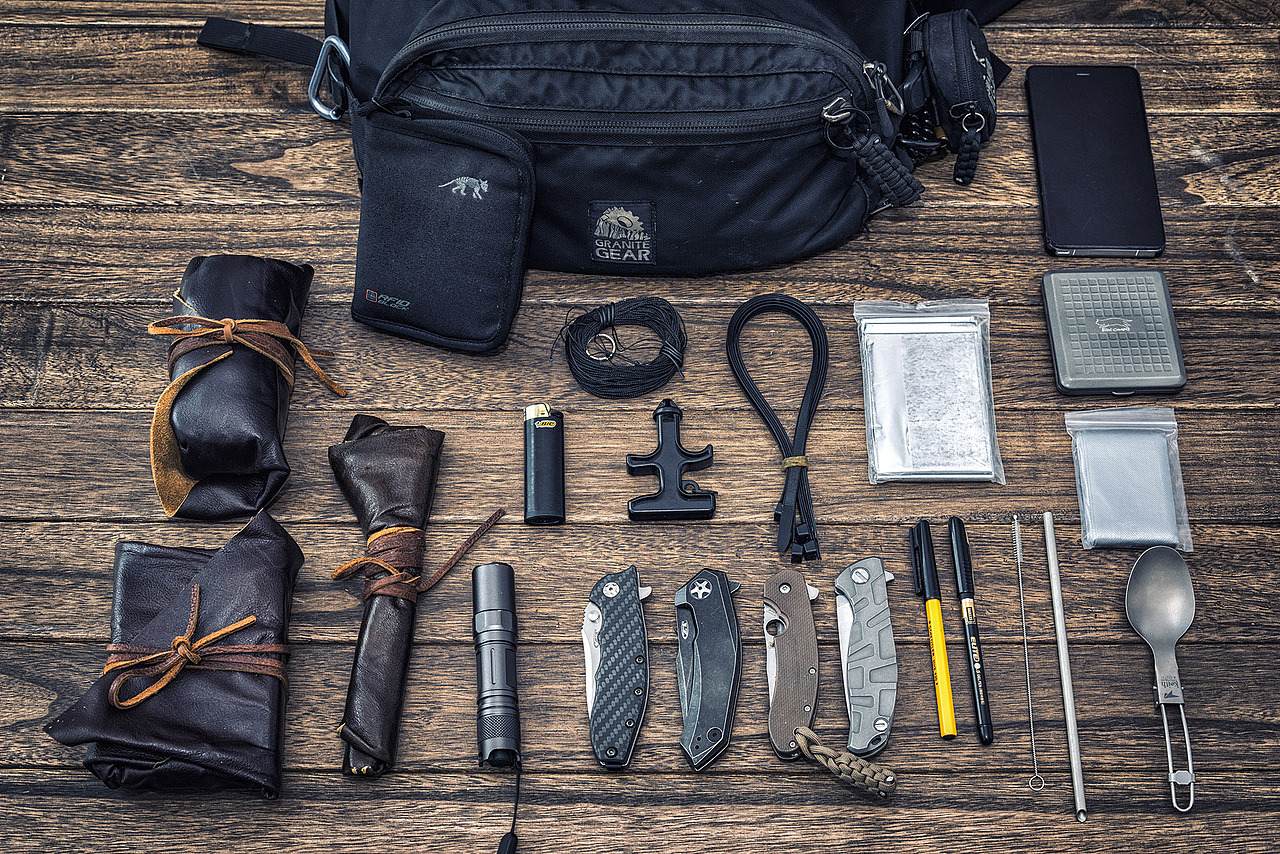 我的终极edc,打造最强重型随身装备,让生活更便利,让危险远离我的家人