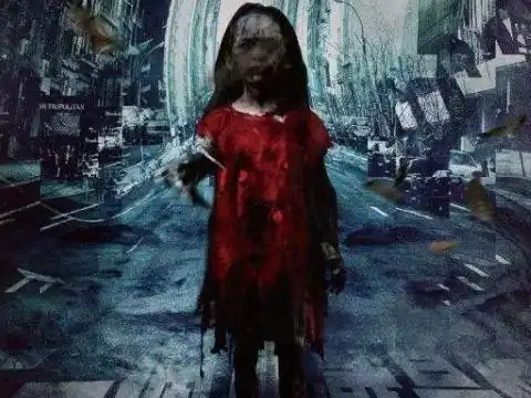 香港屯门友爱邨-最猛红衣女鬼