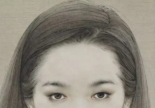 国画教程一起来画工笔人物的五官和眉眼