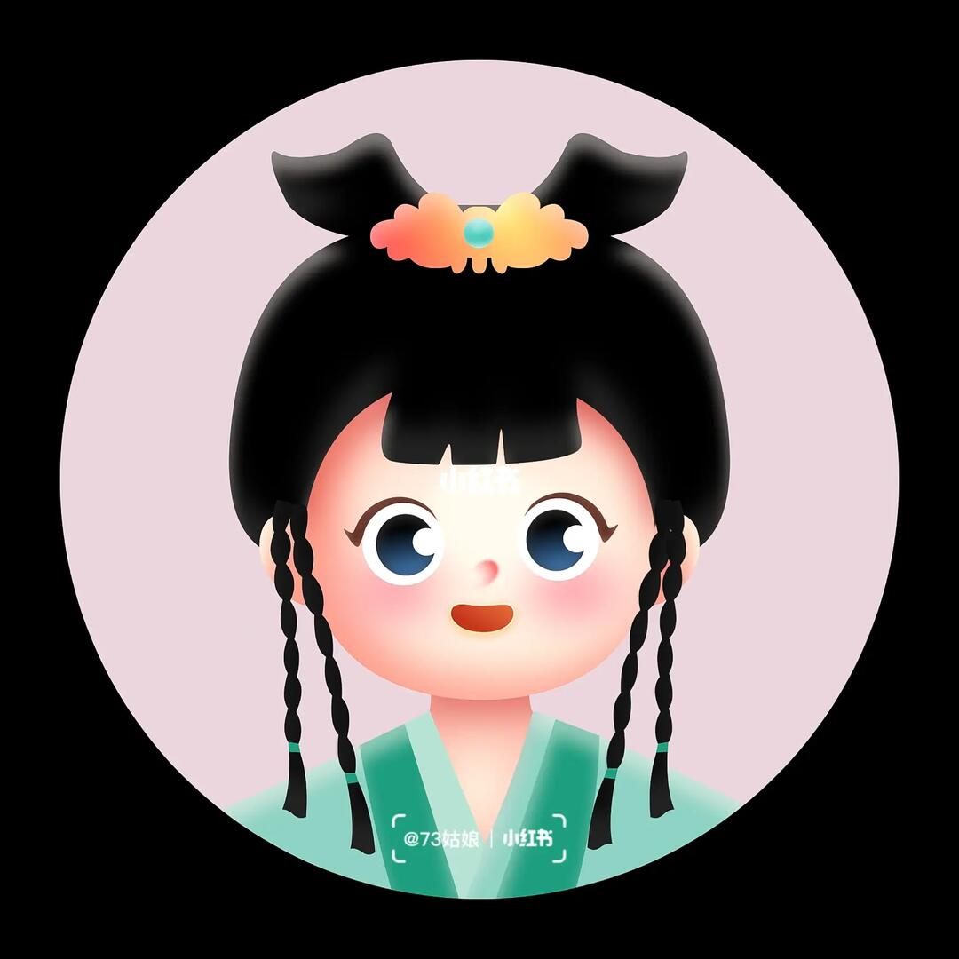 卡通头像  #头像  #设计  #头像约稿  #可爱头像  #白蛇传  #青蛇