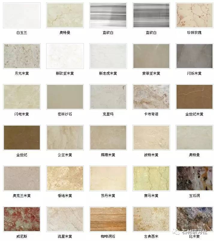 土耳其大理石品种大全