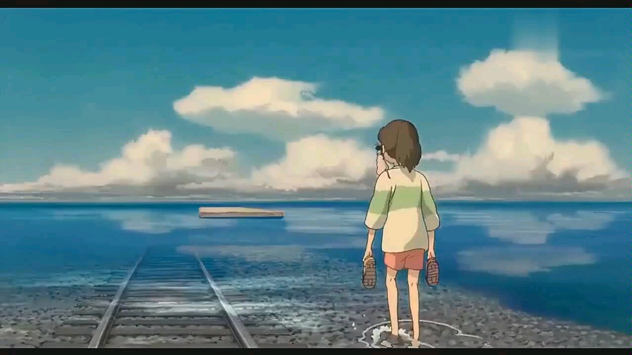 宫崎骏《千与千寻》水上列车7815