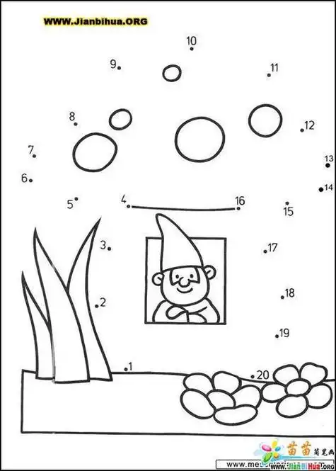 数字连线组成的简笔画图片20张第3张