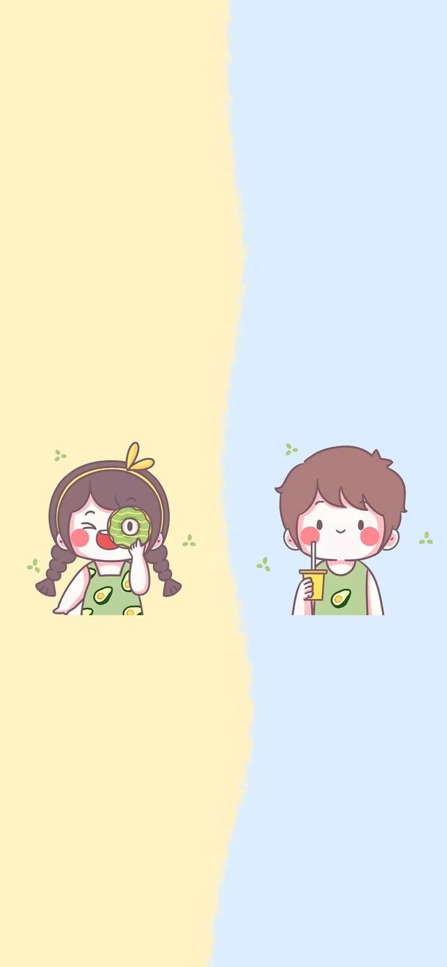 一些有趣的聊天背景壁纸第(6)期,清新可爱护眼壁纸,情侣聊天背景图.