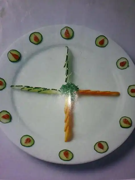 菜盘子装饰花样图片 菜盘装饰花样图片简单