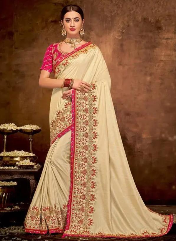 萨里是印度女性最常见的服饰,也是印度文化的一个重要标志.