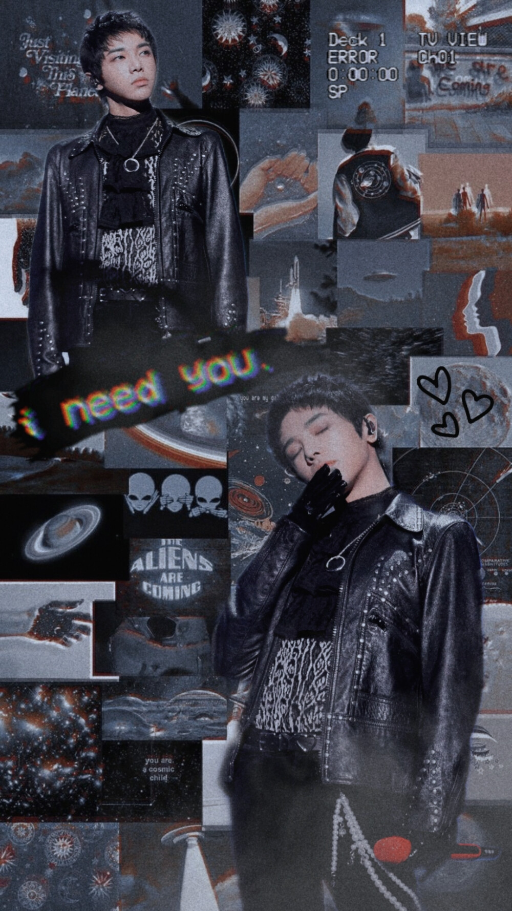 华晨宇拼贴壁纸