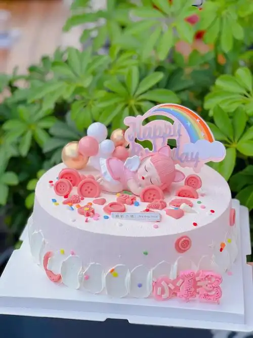 小女孩蛋糕楠枋小镇手感烘焙