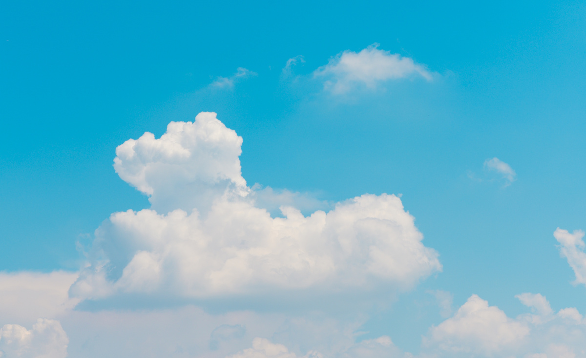 云朵是天空最美的文案