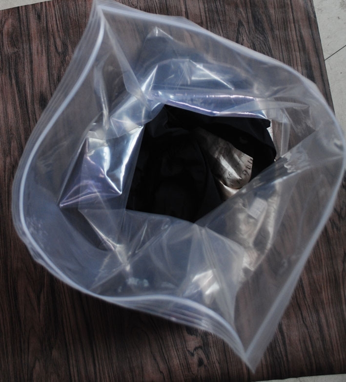 驲晟透明加厚自封口收纳袋装衣服的袋子超大号密封食品袋整理袋塑料袋