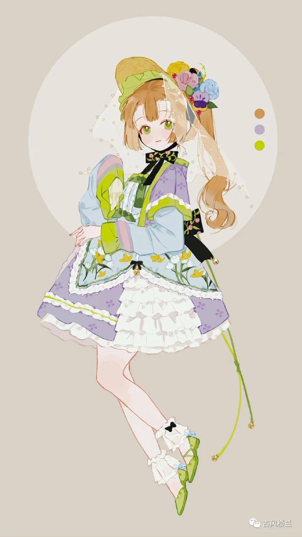 古风lo裙美进了谁的心里