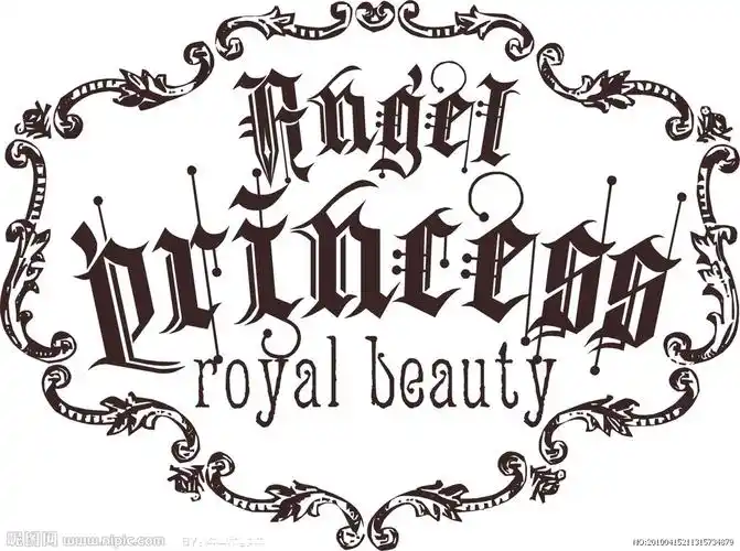 罗马字体组合设计图__花边花纹_底纹边框_设计图库_昵图网nipic.com