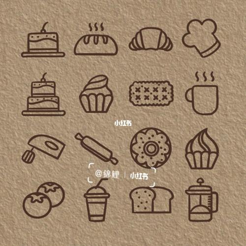 简笔画甜品 简笔画甜品 零食 简笔画图片大全-普车都