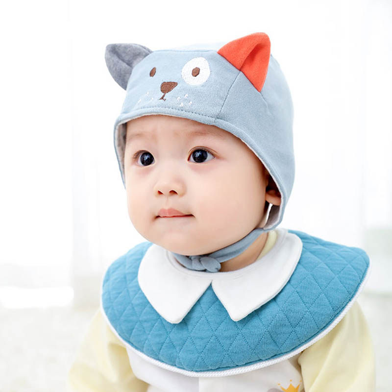 0-3个月 新生儿_婴儿帽子秋天春秋冬季0-6个月3新生儿胎帽宝宝纯棉