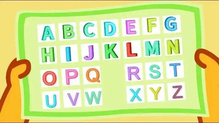 英文字母歌.#0到3岁早教儿歌 #人类高质量暑假 #音乐律动 - 抖音